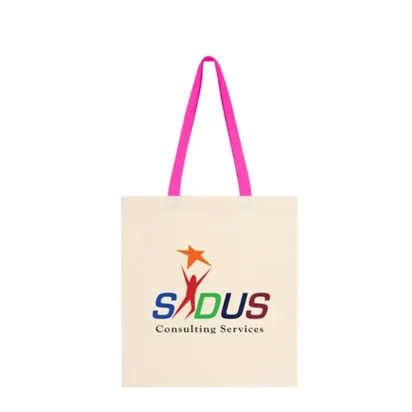 Sublimated Canvas Tote Bag