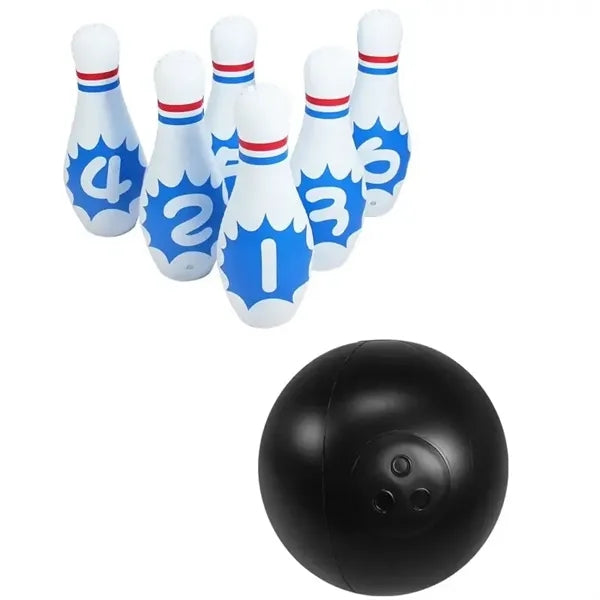 Outdoor Party Game Inflatable Bowling Set for Kids Adults
