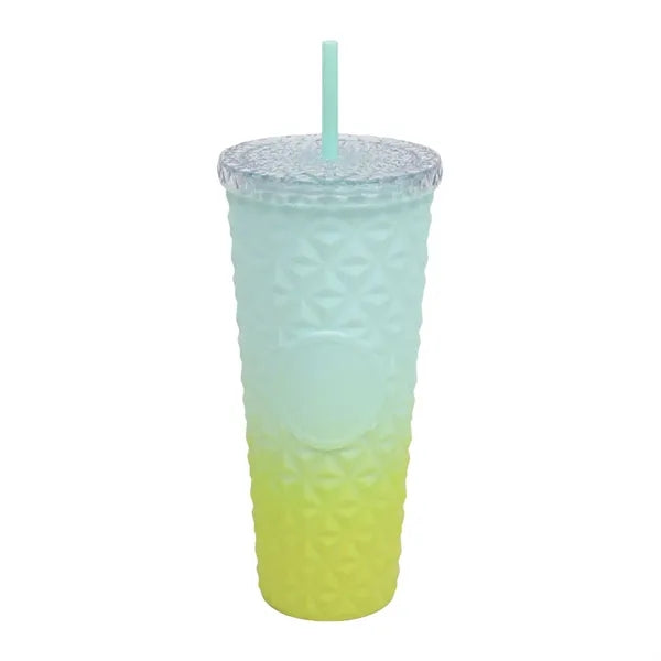 24oz Creative Large Capacity Straw Mug