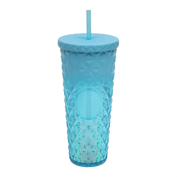24oz Creative Large Capacity Straw Mug
