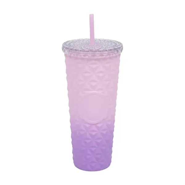 24oz Creative Large Capacity Straw Mug