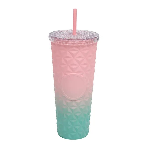 24oz Creative Large Capacity Straw Mug