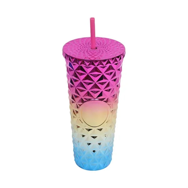24oz Creative Large Capacity Straw Mug
