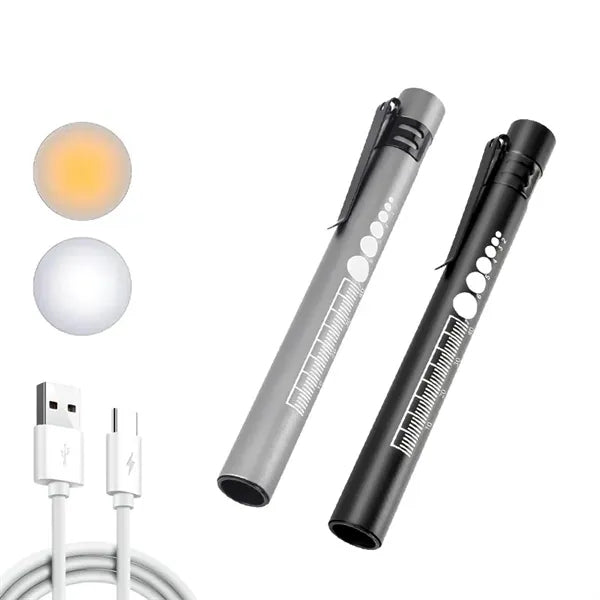 Medical Penlight 2 In 1 LED Pen lights Diagnosis Flashlights