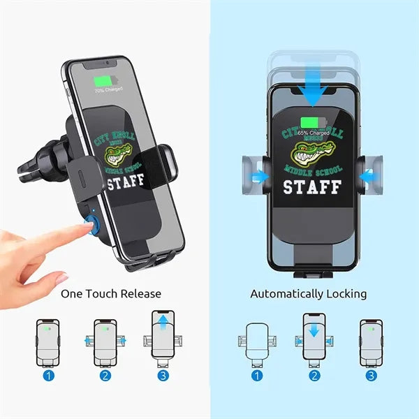 Austin Auto-Clamping Car Charger