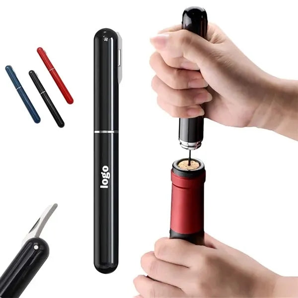 2-in-1 Air Pressure Wine Opener with Foil Cutter