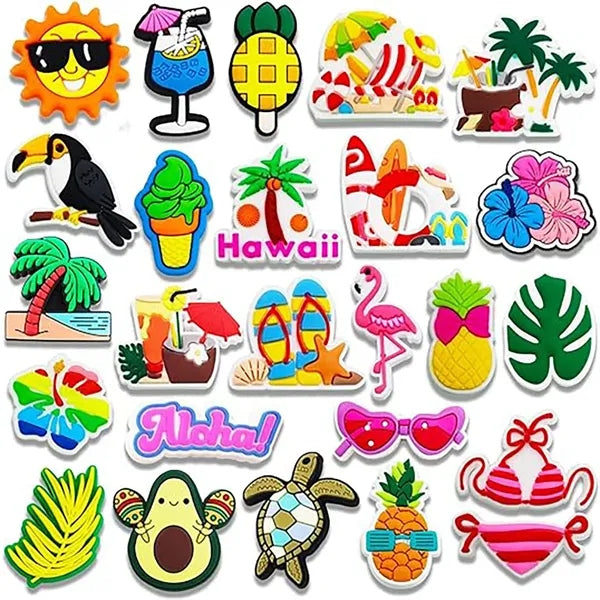 Slippers Crocs Accessories Small Decorations Beach Lovely
