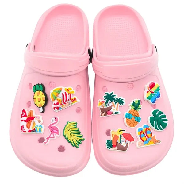 Slippers Crocs Accessories Small Decorations Beach Lovely