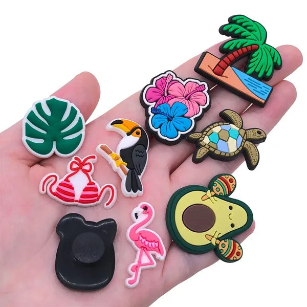Slippers Crocs Accessories Small Decorations Beach Lovely
