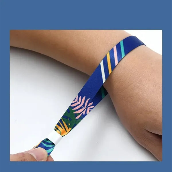 Disposable Full Color Sublimation Event Wristband