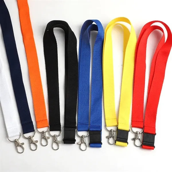3/4" Safety Buckle Polyester Lanyard
