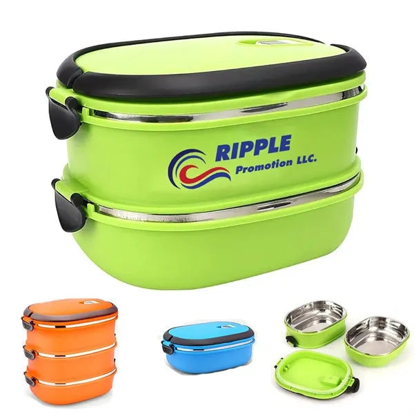 Food Container 3 layers optional Lunch Box