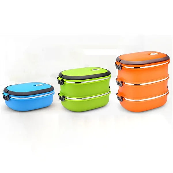Food Container 3 layers optional Lunch Box