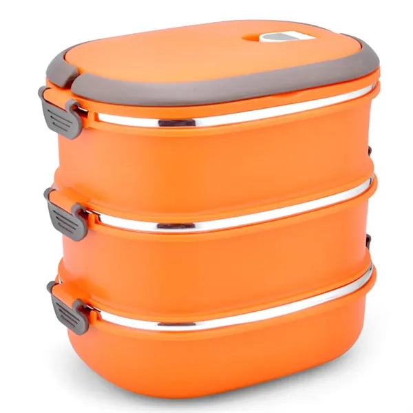 Food Container 3 layers optional Lunch Box