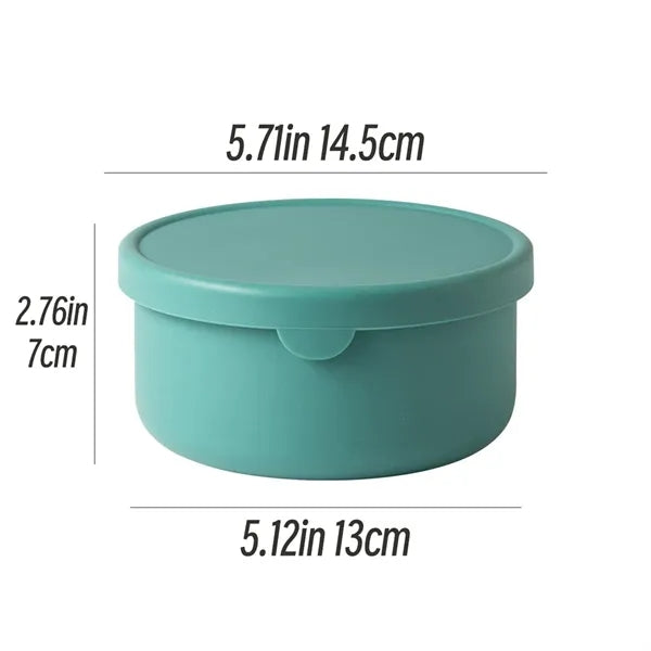 Leak-Proof Heat Resistant Silicone Lunch Box