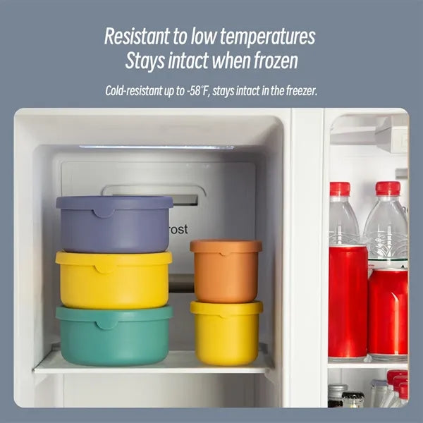 Leak-Proof Heat Resistant Silicone Lunch Box