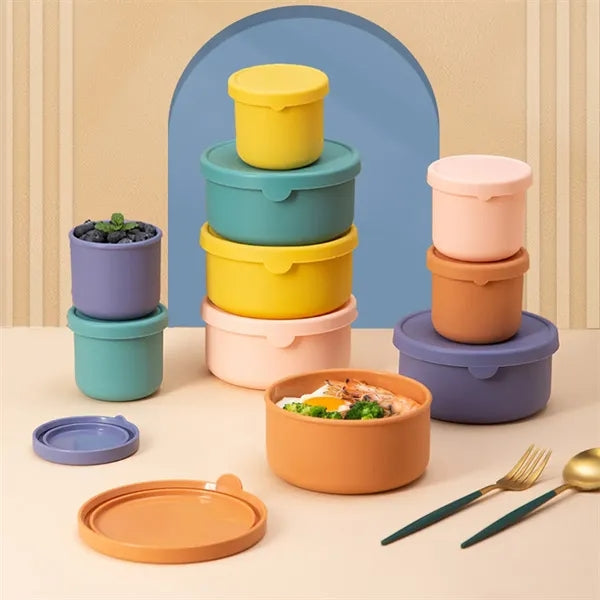 Leak-Proof Heat Resistant Silicone Lunch Box