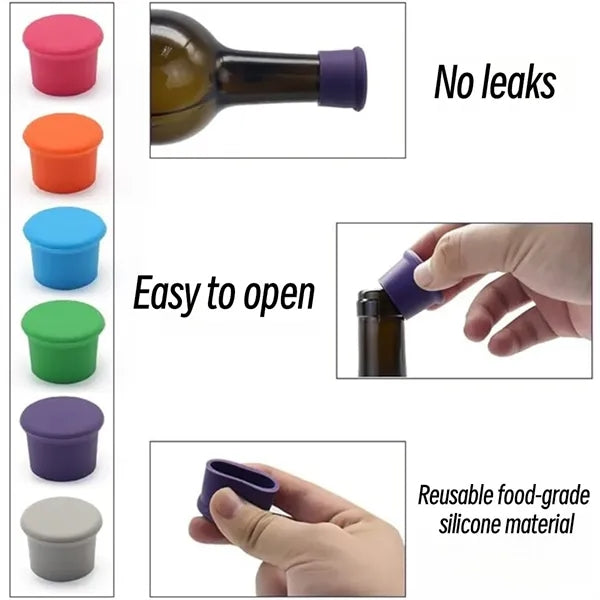 Silicone Wine Bottle Stopper