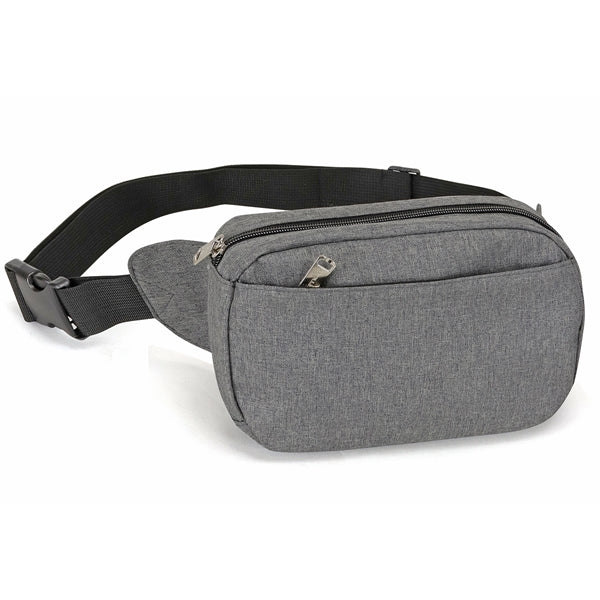 Rounded Dual Pocket Fanny Pack