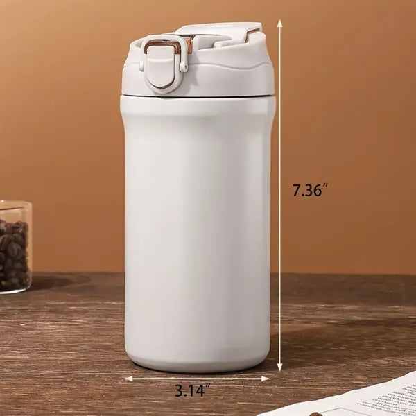 20oz Stainless Dual Lid Vacuum Insulated Coffee Tumbler