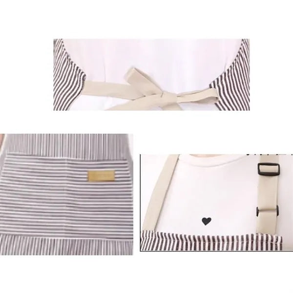 Kitchen Cooking Aprons with 2 Pockets for Men Women