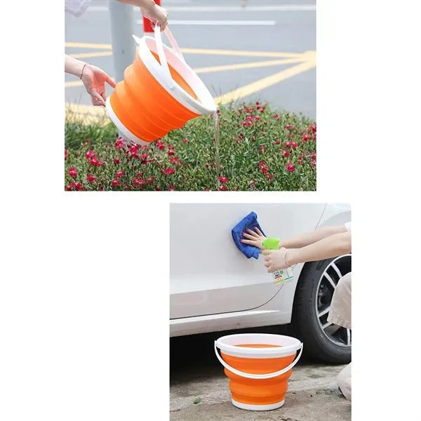 Collapsible Silicone Bucket