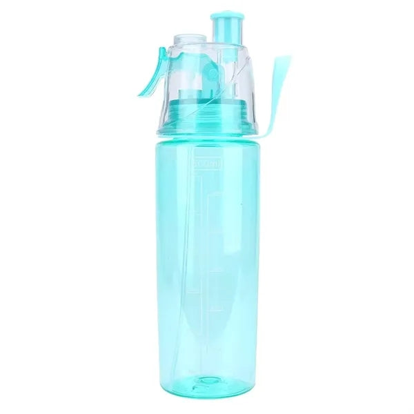 Sports Water Bottle with Mist Spray Feature