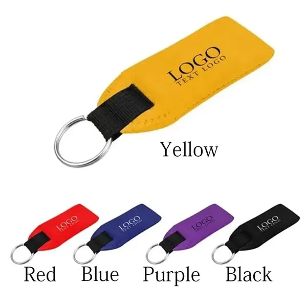 Neoprene Floating Keychain