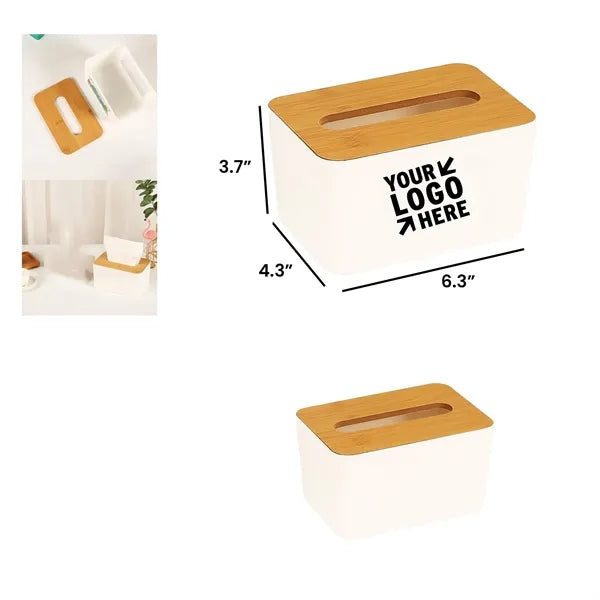 Luxury Stainless Steel Tissue Box w/ Anti-Slip Base