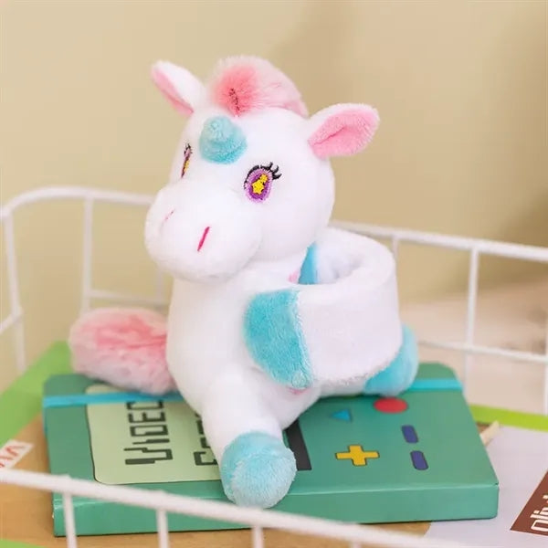 Animal Plush Bracelet Papa Circle Slap Band