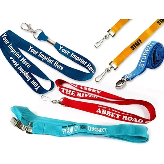 Silk Screen Print Polyester Lanyard