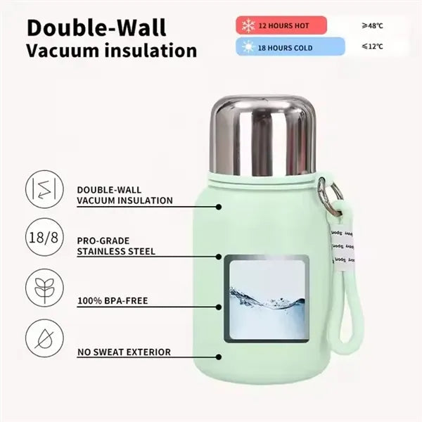 17 OZ Stainless Steel Insulated Water Bottle