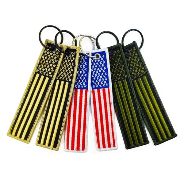 Woven Keychain with Logo