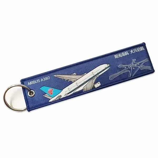 Woven Keychain with Logo