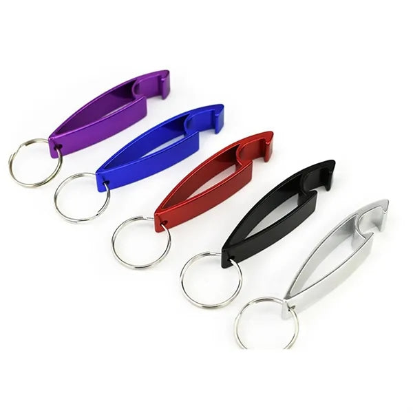 Metal Aluminum Alloy Keychain Beer Bottle Opener