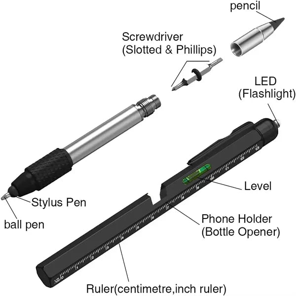 9 in 1 Multitool Coworkers Cool Gadgets Pens