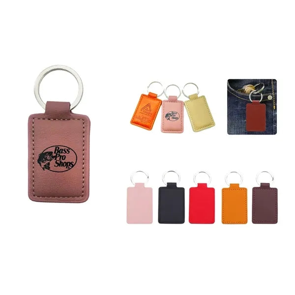 Pu Leather Keychain