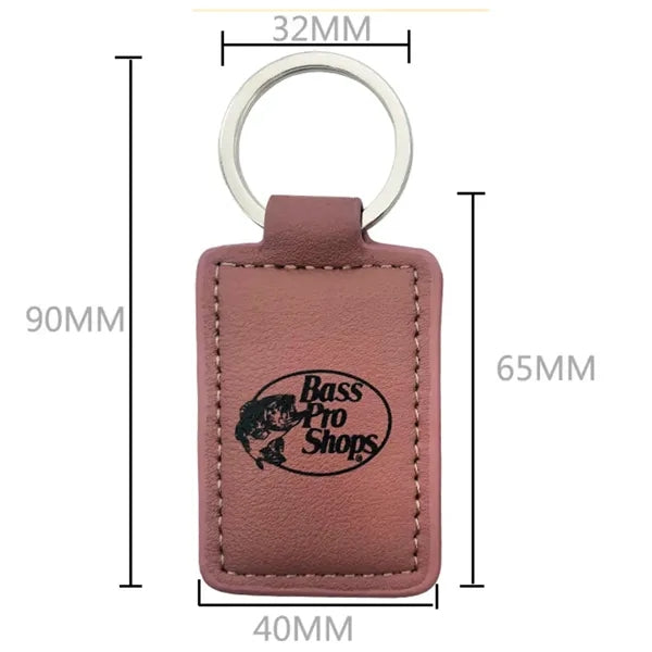Pu Leather Keychain