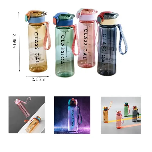 17oz PC plastic water bottle