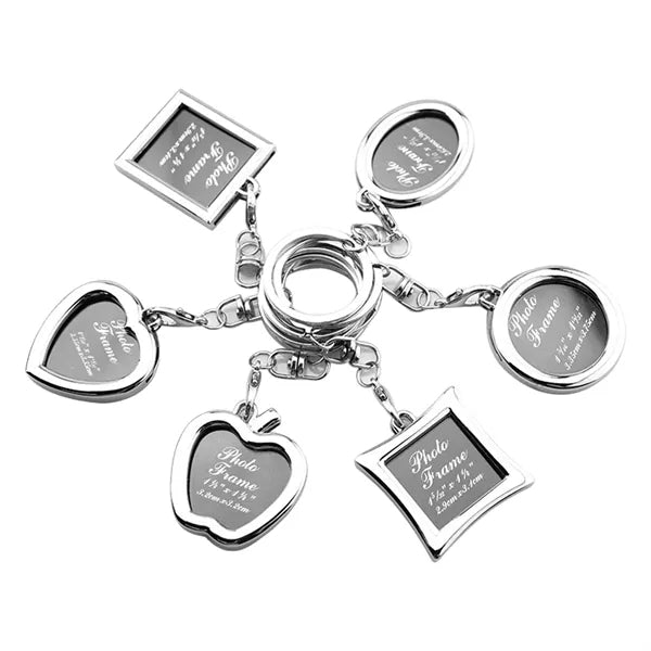 Small Photo Frame Keychain