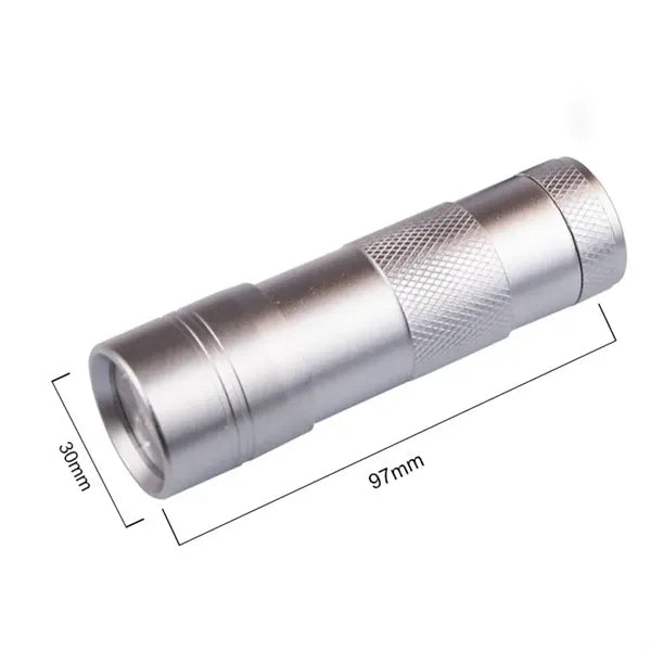 12 LED Mini Black Light Flashlight