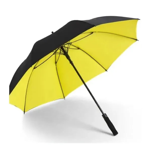 Double Layer Oversized Curved Handle Umbrella