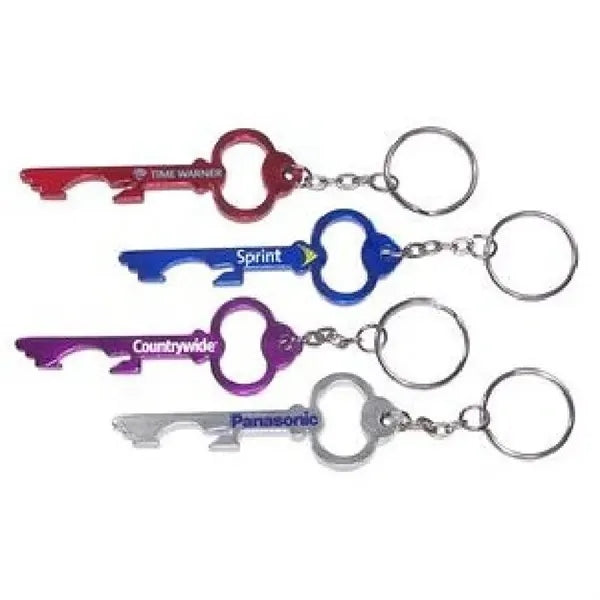 Key Shaped Aluminum Bottle Opener