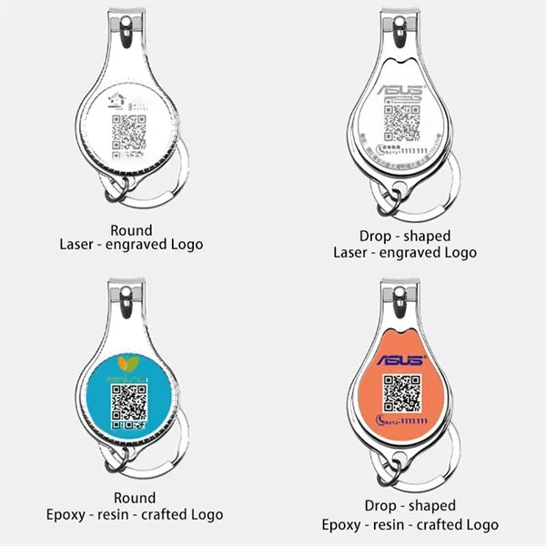 Nail Clipper Bottle Opener Keychain