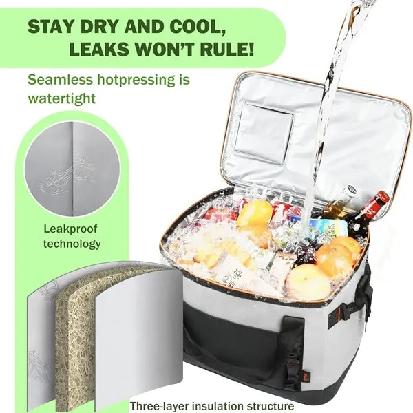 Waterproof 12 Can Hinge Cooler