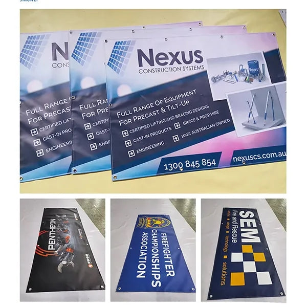 Size Banner Advertising Signage
