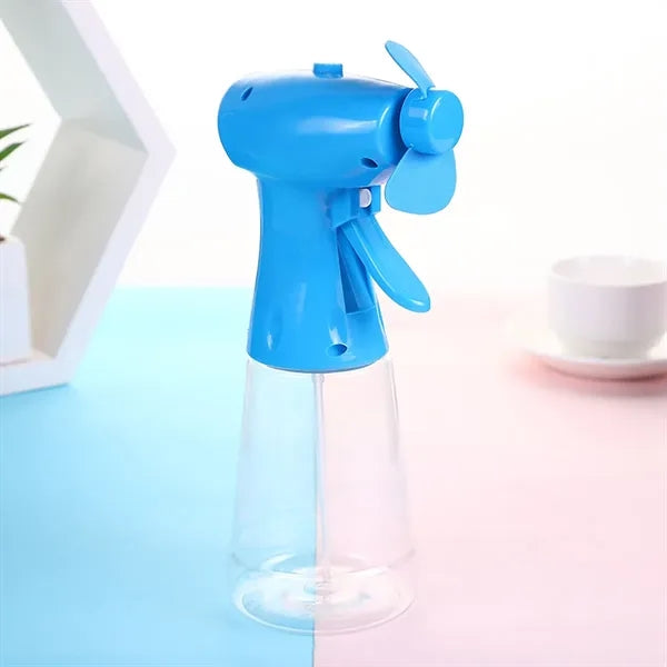 Handheld Portable Cooling Mist Spray Fan