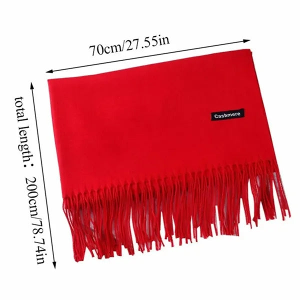 Multifunctional Thermal Fringed Scarf