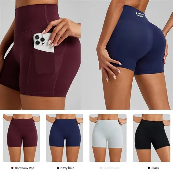 Biker Shorts with Pockets