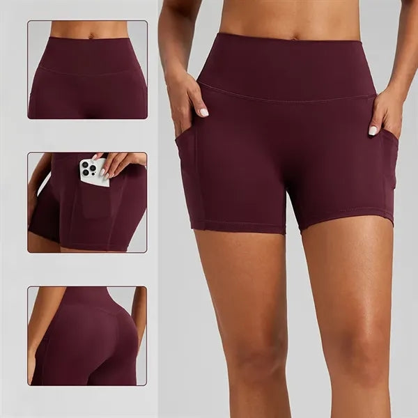 Biker Shorts with Pockets